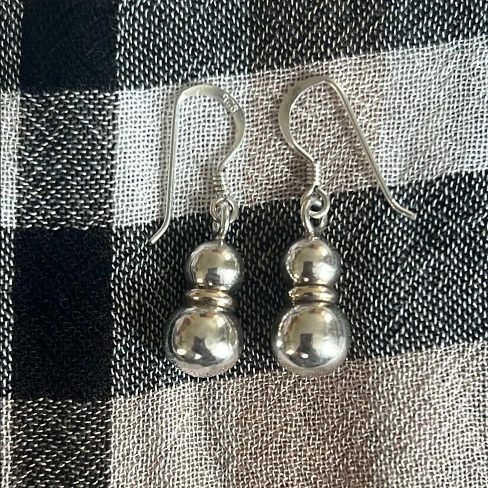 925 Silver Drop Earrings